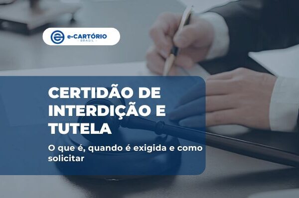 documento de interdição e tutela
