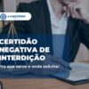 Certidão Negativa de Interdição