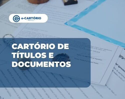 Cartório de títulos e documentos