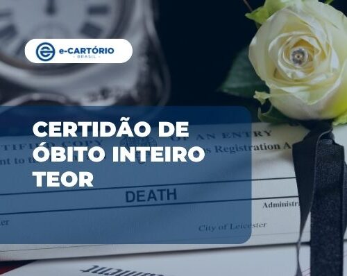certidão de óbito em inteiro teor