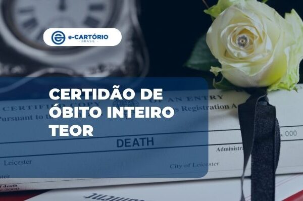 certidão de óbito em inteiro teor